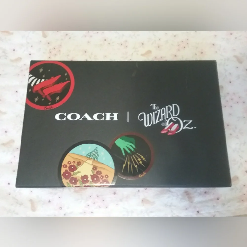 Coach Wizard Of Oz Black Wristlet - Picture 6 of 7